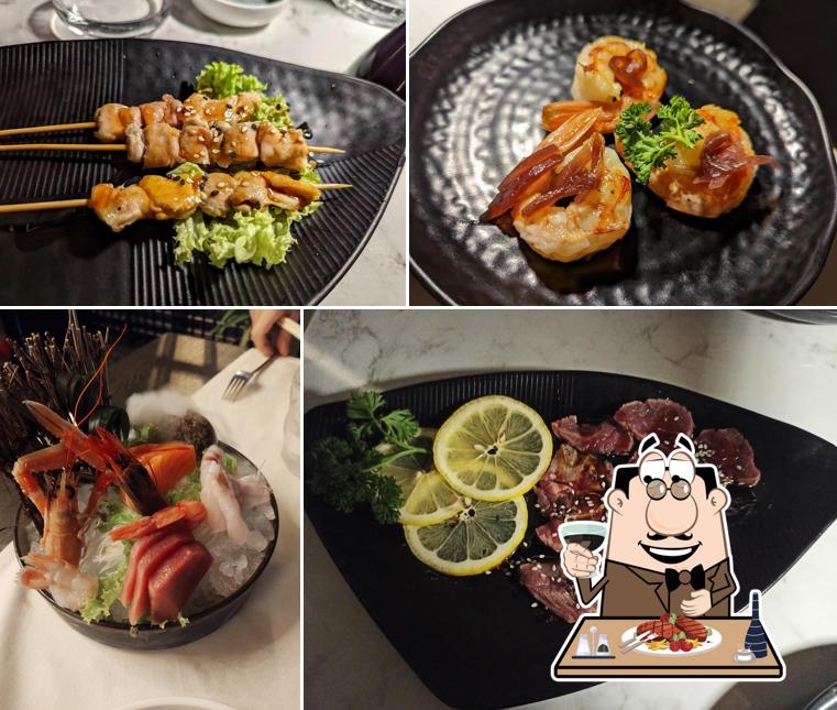 Ordina i piatti di carne a Kanji Centrale