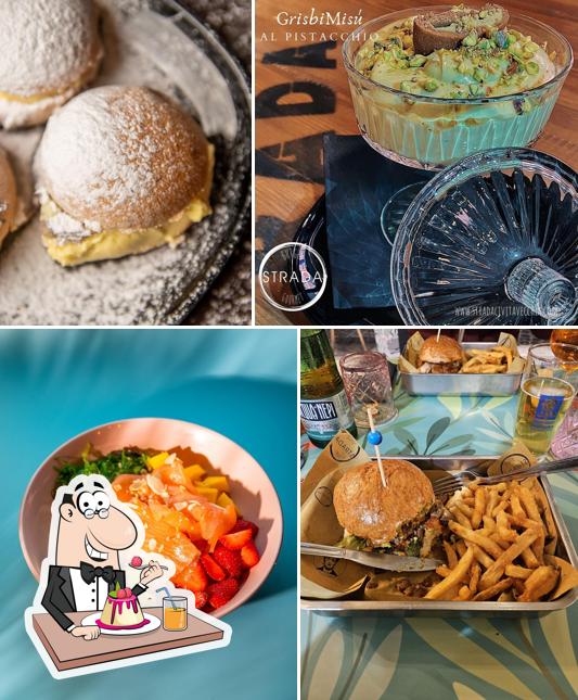 STRADA- Pasta, Pizza & Burger Gourmet, Civitavecchia offre un'ampia gamma di dolci