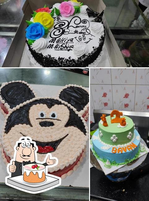 Here's a pic of Saravana Bakery and Sweets