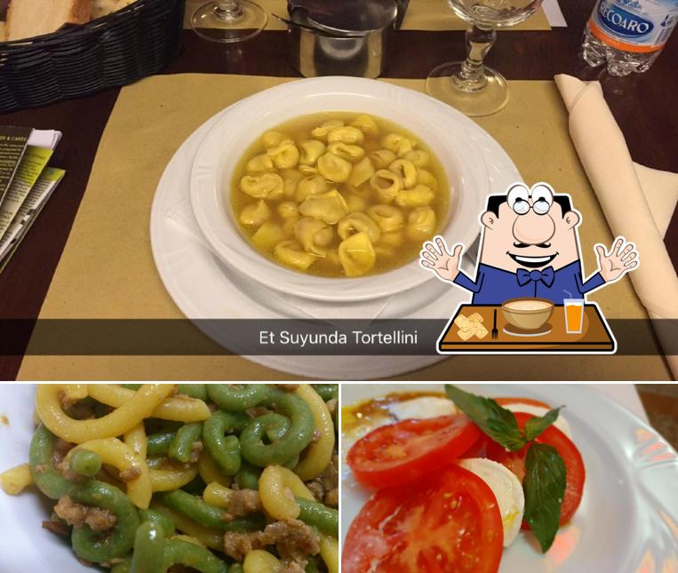 Cibo al Trattoria del Rosso