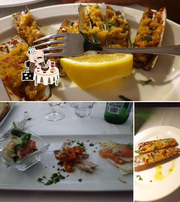 Platti al Ristorante Osteria della Loggia