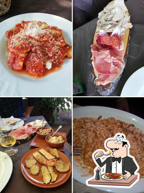 Cibo al Trattoria "La Baita" di Ventura Alfredo