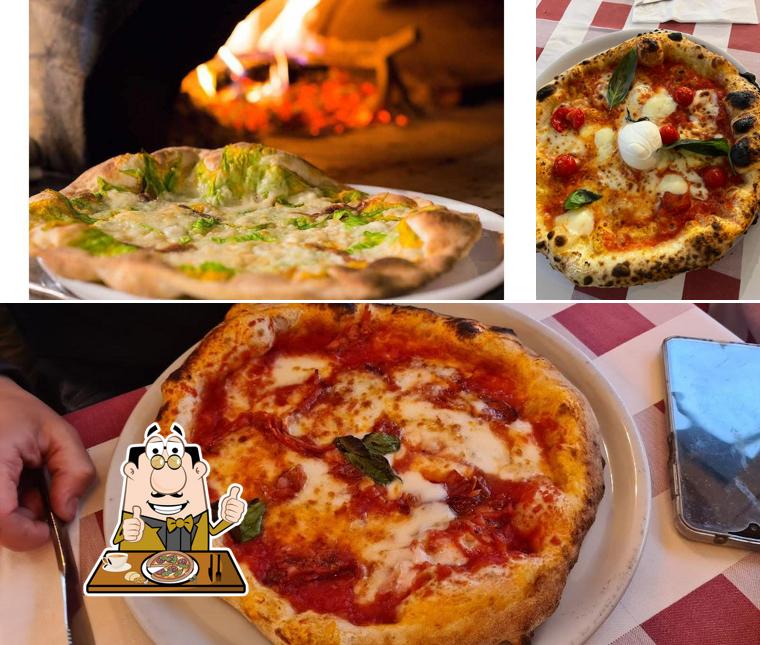 A Trattoria & Pizzeria - Ciro e Cosimo, puoi provare una bella pizza