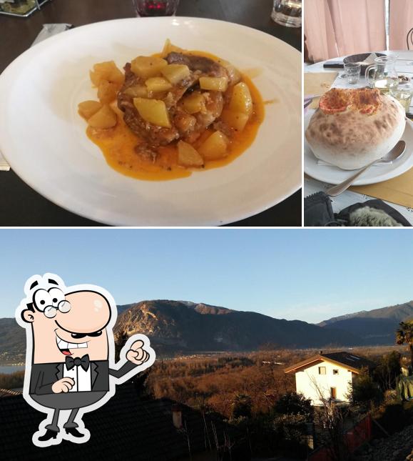 Goditi la vista dagli esterni di Vecchia Osteria Buscaglia