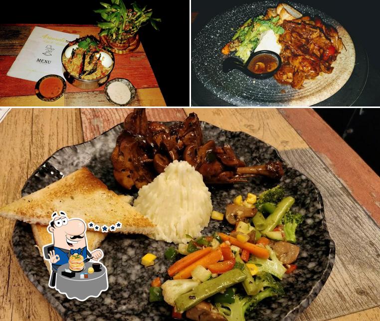 Food at Aromatix Cafe and Restaurant