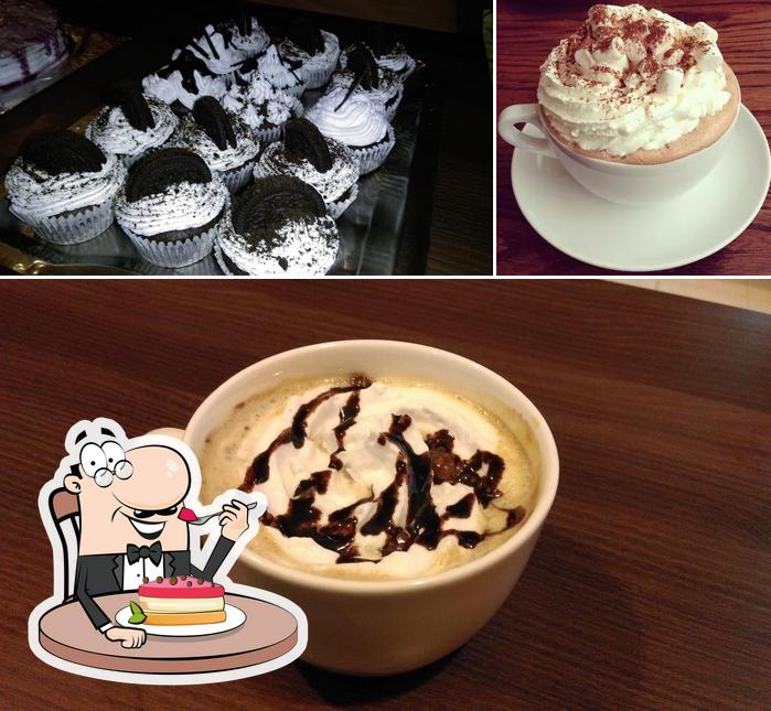 Kafe Castle serves a selection of sweet dishes