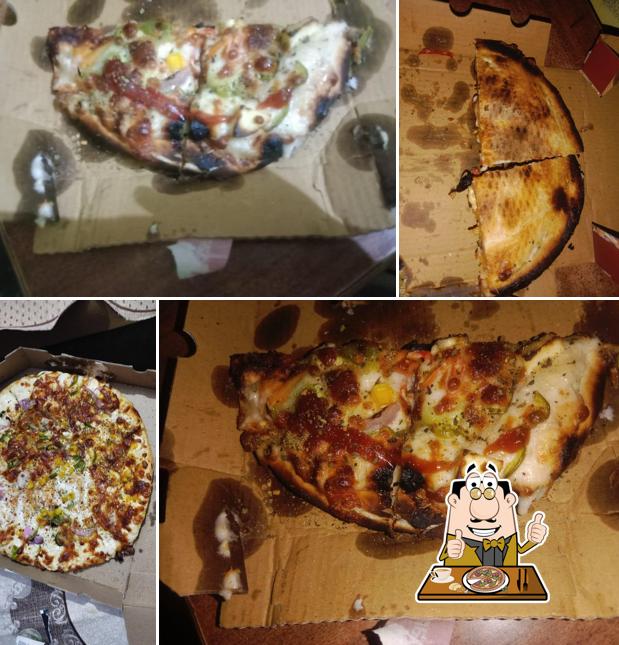 At Pizza, you can enjoy pizza