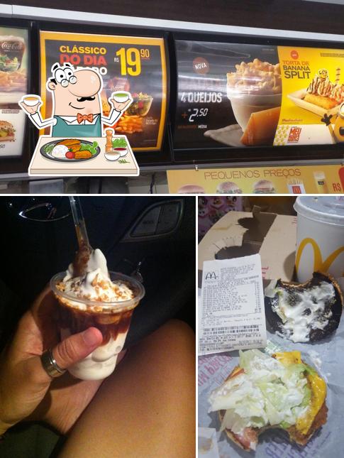 Platos en McDonald's