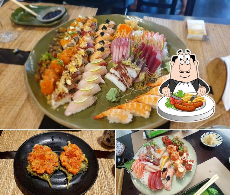 Platos en Noriyuki Sushi Bar - Granja Viana