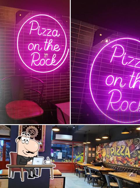 Check out how Pizza On The Rock looks inside