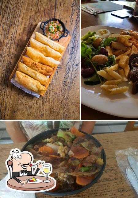 Platos en Marguttina Pizza & Chopp
