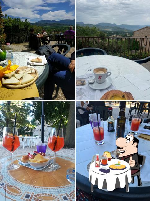 Piatto di formaggi al Bar Giardino Bonci