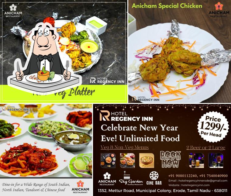 Food at Cine Bar, Hotel Regency Inn Erode