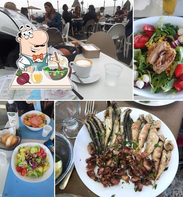 Insalata di barbabietole al Mythos café