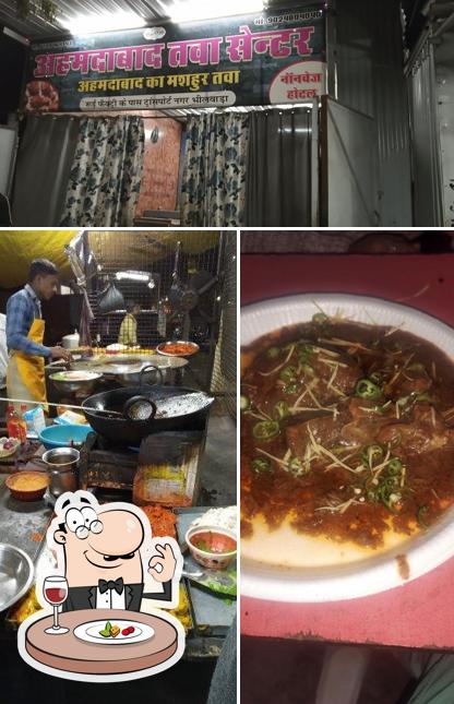 Among various things one can find food and exterior at Ahmedabad Tava Center