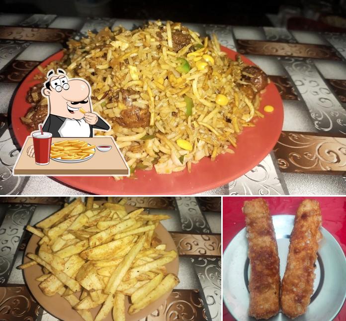 French fries at Ashika China Town