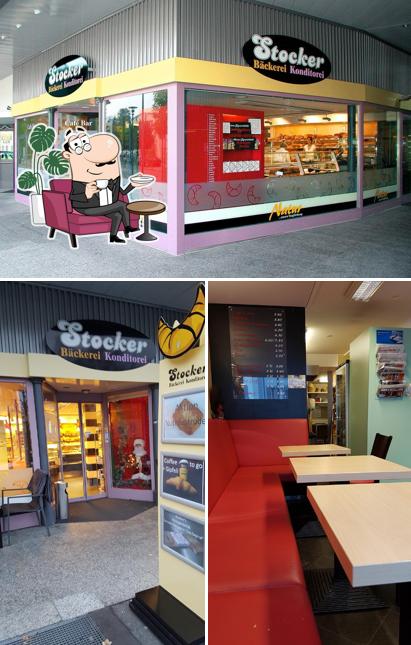 Gli interni di Bäckerei Konditorei Stocker