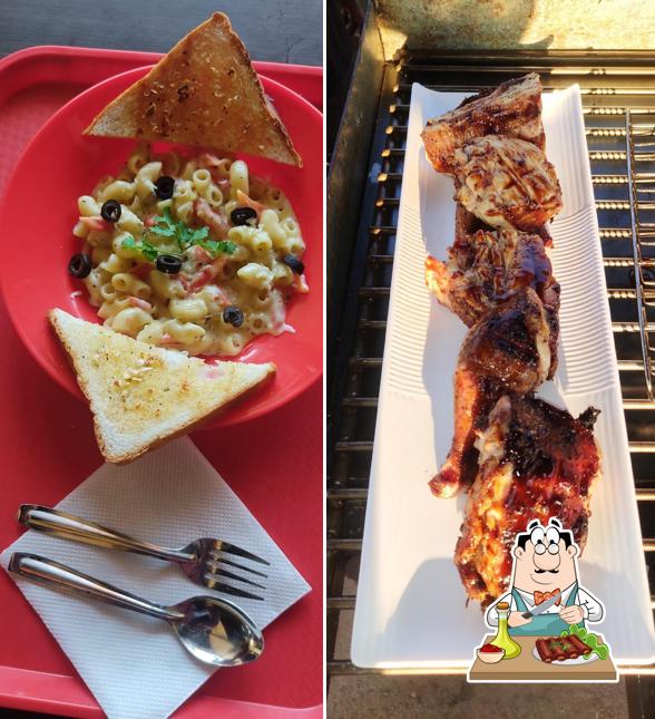 Baby back ribs at Cafe Carnival