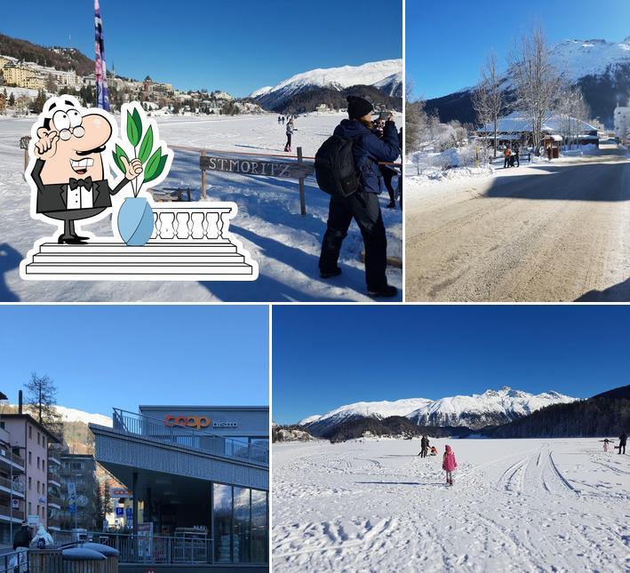 Guarda gli esterni di Coop Bistro St. Moritz Bellevue
