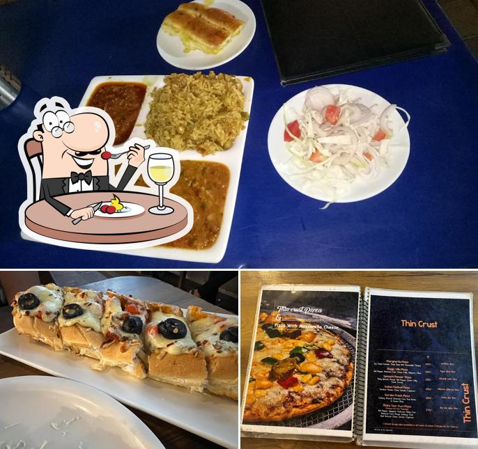 Food at D R Pizza
