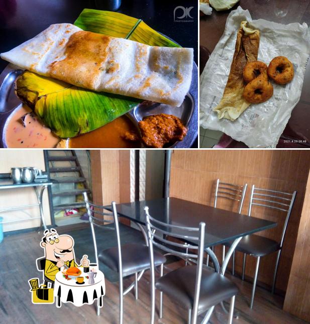 The restaurant's food and interior