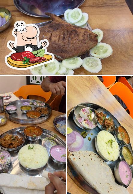 Pick meat dishes at Hotel Gavran Jatra