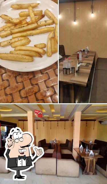 Check out the picture depicting interior and food at Mango leaf restaurant : Best pureveg restaurant, Best birthday party&kitty party, Best home delivery restaurant in Ajmer