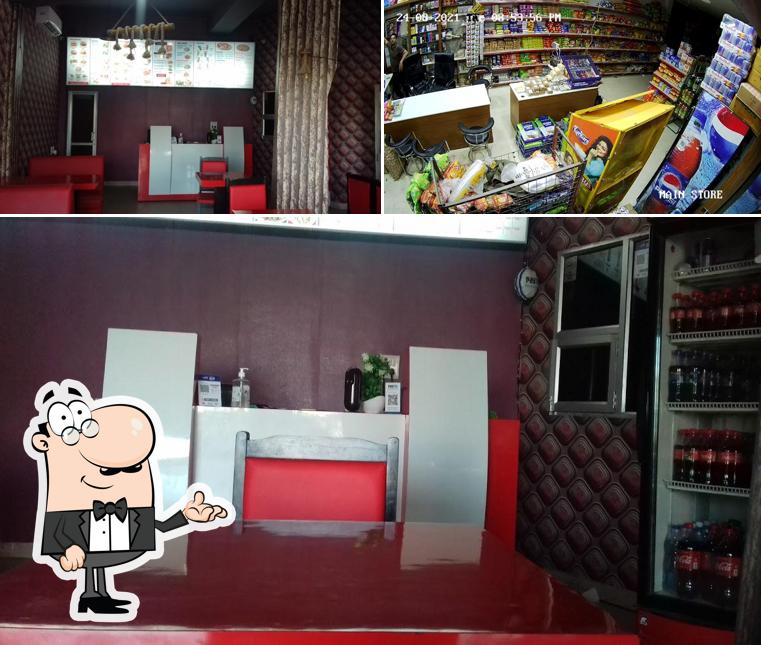 The interior of Master burger
