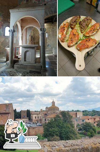 La foto della esterno e cibo di Pane & Vino " Bruschetteria "