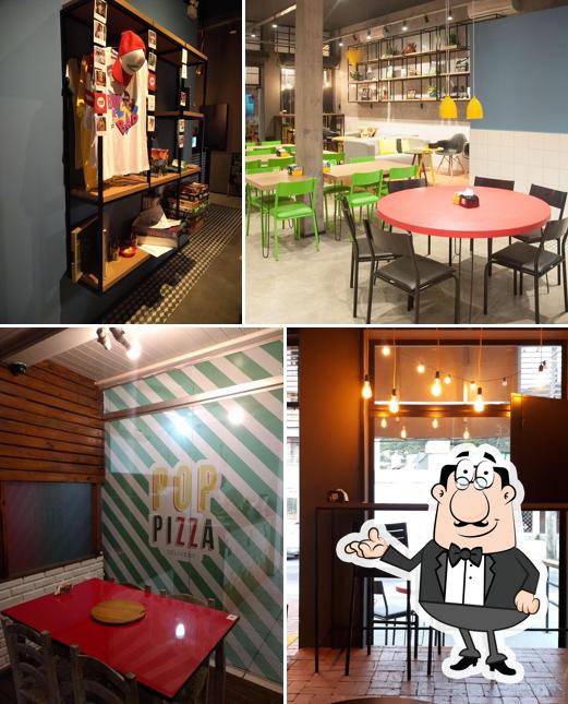 Veja imagens do interior do Pop Pizza