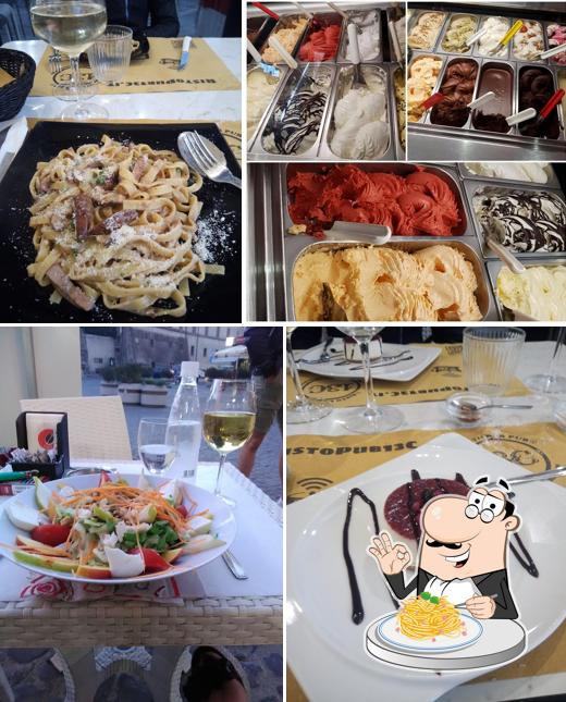 Spaghetti alla carbonara al Risto Pub 13C