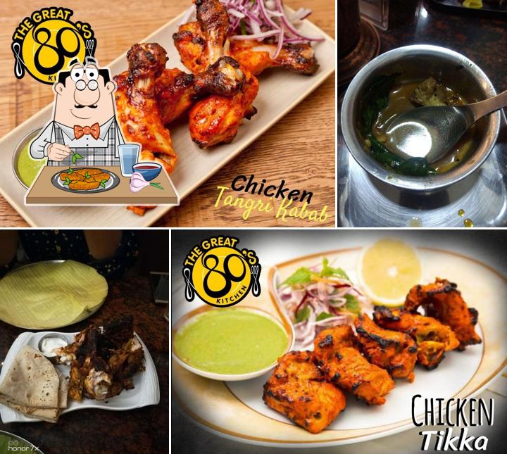 Chicken wings at The Great 80'S Kitchen