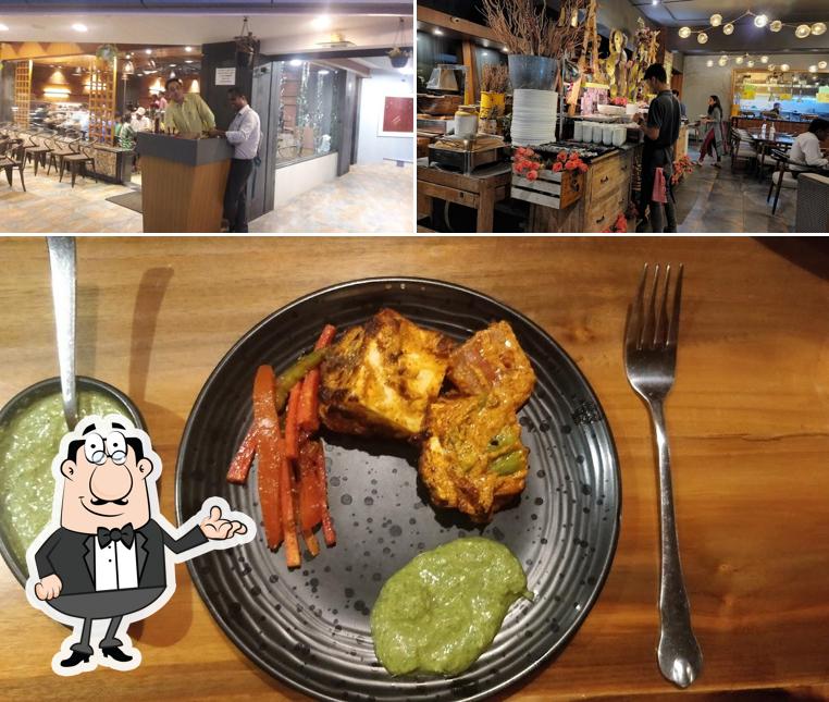 Take a seat at one of the tables at Richie Rich