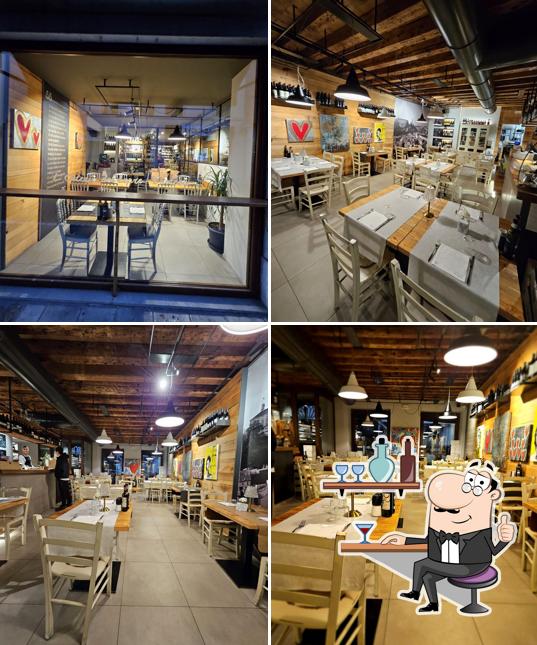 Gli interni di Gustâ Al Lepre