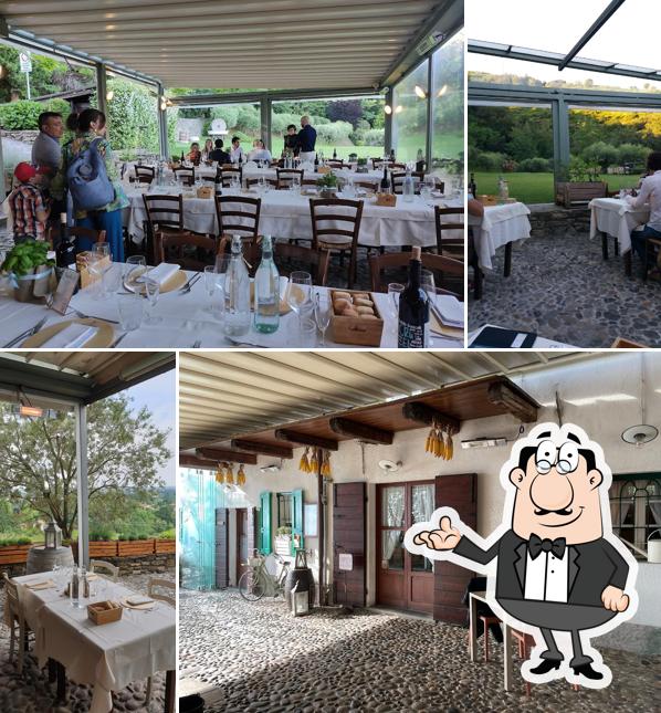 Gli interni di Tenuta Valcurone