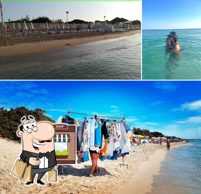 La foto della esterno e cibo di Rio de Mar BEACH