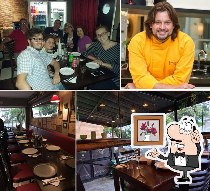 Veja imagens do interior do Funiculare Pizzaria