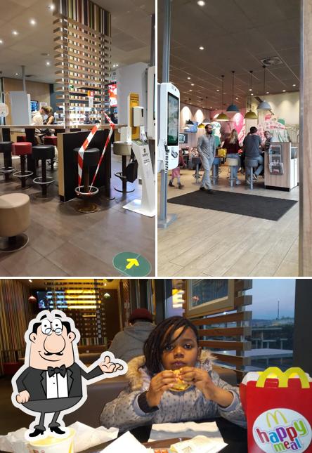 Gli interni di McDonald’s