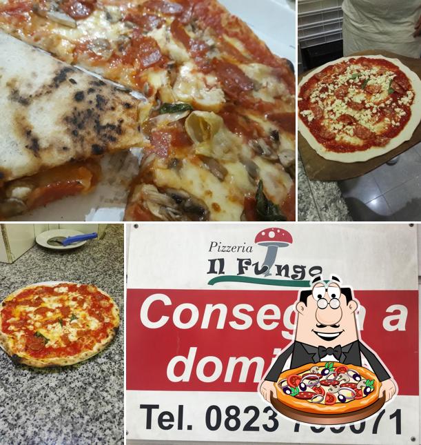 A Il Fungo, puoi assaggiare una bella pizza