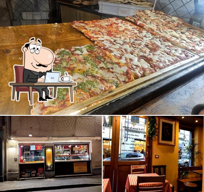 La immagine della interni e cibo di Fo Caccia La Notte