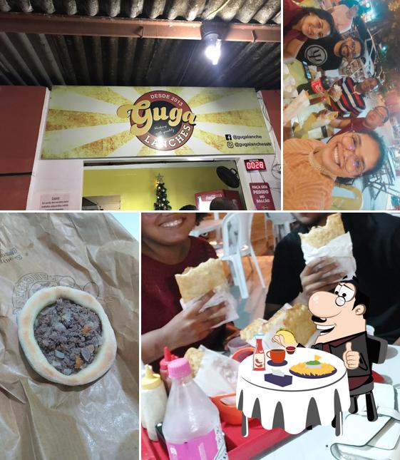 Prato de queijo em Guga Lanches
