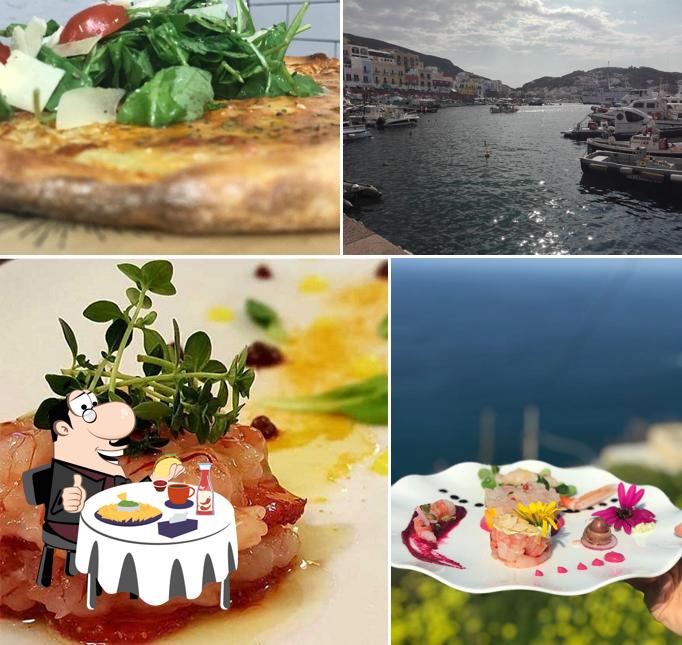 Ordina un hamburger a Il Rifugio dei Naviganti - Ristorante di Pesce a Ponza