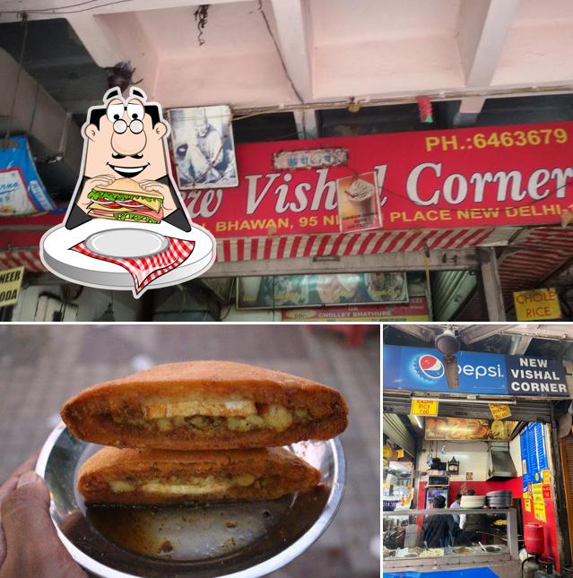Order a sandwich at New Vishal Corner