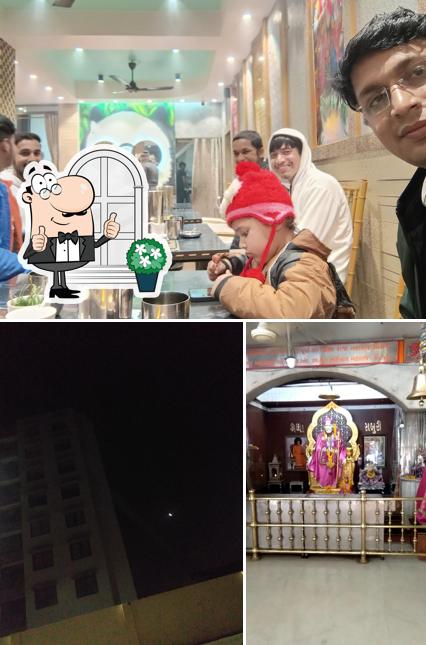 The photo of exterior and beverage at Raj Lakshmi Sweet and Jalpan