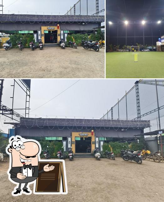 The exterior of SECTOR 9 Sports Café & Turf