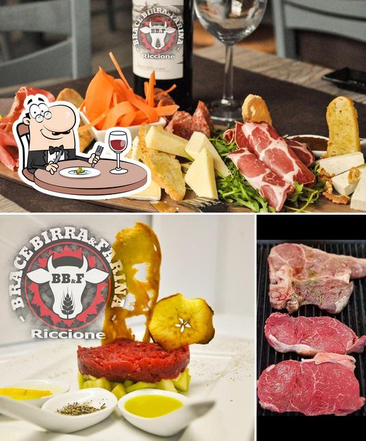 Cibo al Brace Birra e Farina