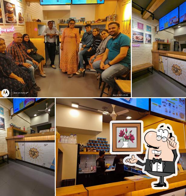 The interior of The Belgian Waffle Co