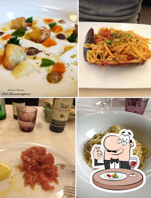 Platti al Trattoria del Buontempone