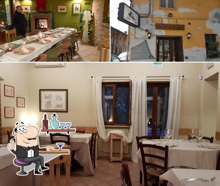 Gli interni di Antico Borgo
