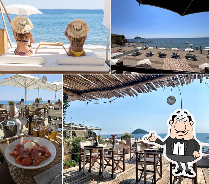 Gli interni di Baba Beach
